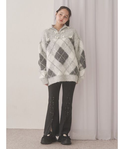 merry jenny（メリージェニー） ジーンズ デニム デニムパンツ ribbon