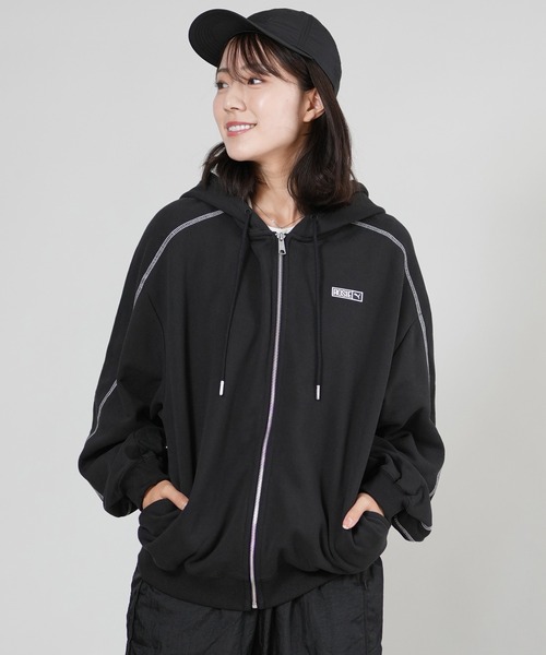PUMA（プーマ） パーカー ROSE T7 OVERSIZED FULL- ジップアップ