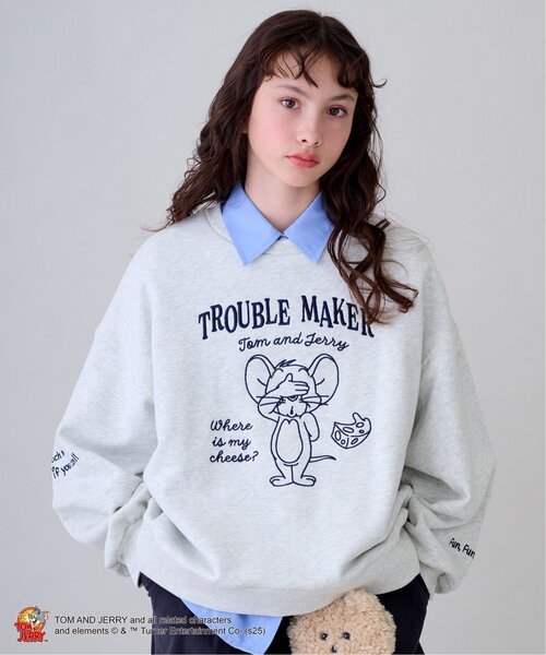 pom ponette junior（ポンポネット ジュニア） トレーナー 「TOM and