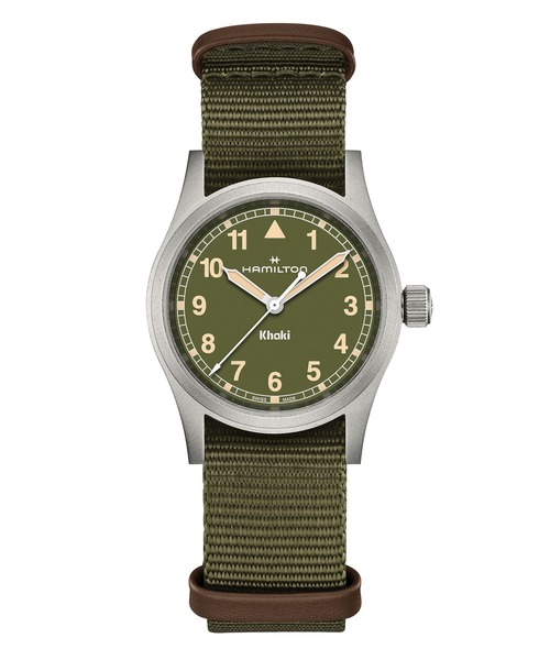 HAMILTON Khaki ハミルトン カーキ グリーン 8587B 腕時計 HAMILTON