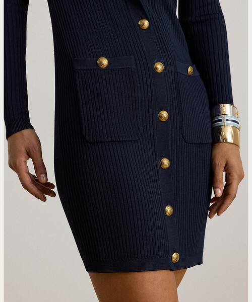 LAUREN RALPH LAUREN（ローレン ラルフローレン） ワンピース ボタン