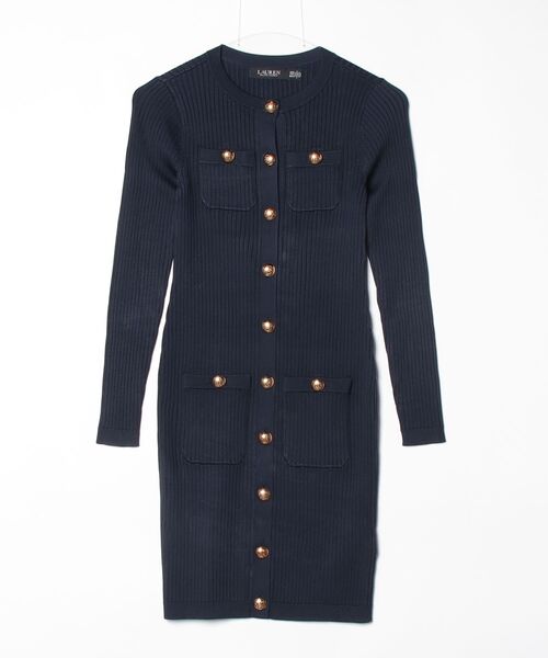 LAUREN RALPH LAUREN（ローレン ラルフローレン） ワンピース ボタン