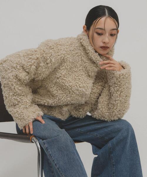 KBF（ケービーエフ） コート アウター フォルムボアジャケット