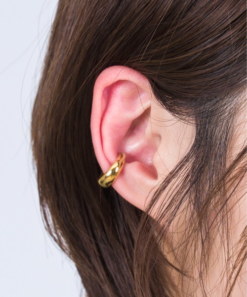 TOM WOOD（トムウッド） イヤーカフ 「TOMWOOD」Ear Cuff Thick Gold