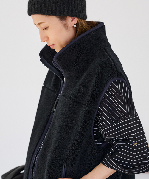 FRAMeWORK（フレームワーク） ブルゾン アウター ウールボアベスト