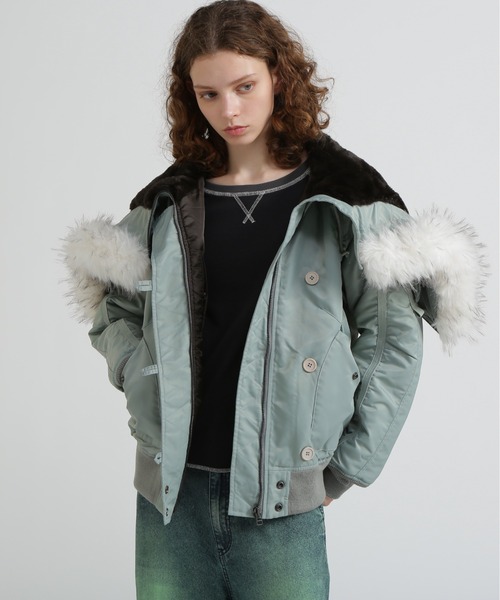 AVIREX（アヴィレックス） ミリタリージャケット モッズコート 「直営