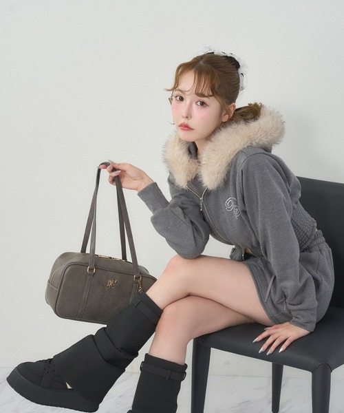 one after another NICE CLAUP パーカー セットアップ対応可/ファー