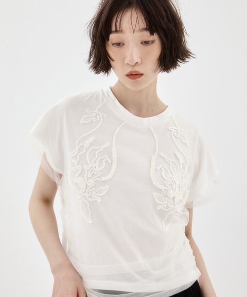 MURAL（ミューラル） tシャツ 「MURRAL/ミューラル」EX.embroidered