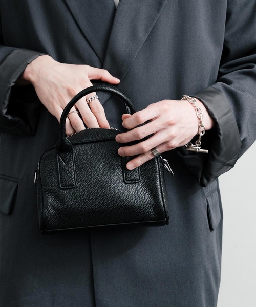 Rocky Monroe（ロッキーモンロー） ボストンバッグ 2WAY PUレザーミニ