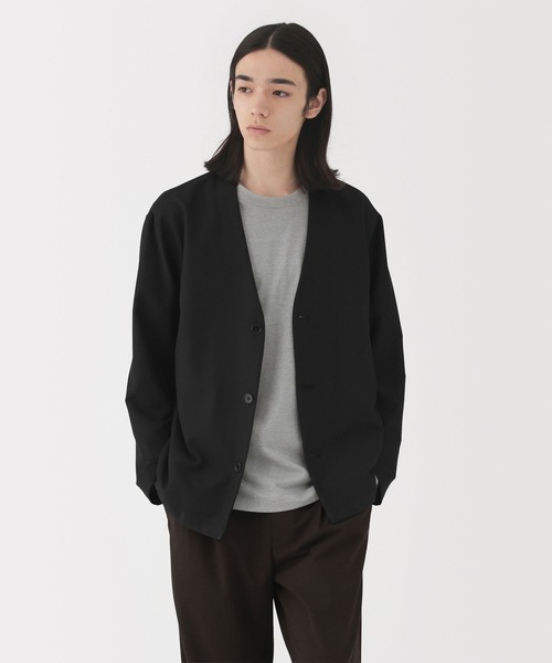 無印良品（MUJI） カーディガン 紳士 風を通す ストレッチ