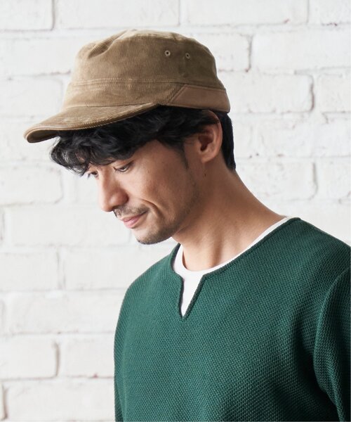 ikka（イッカ） キャップ 帽子 コーデュロイワークキャップ メンズ