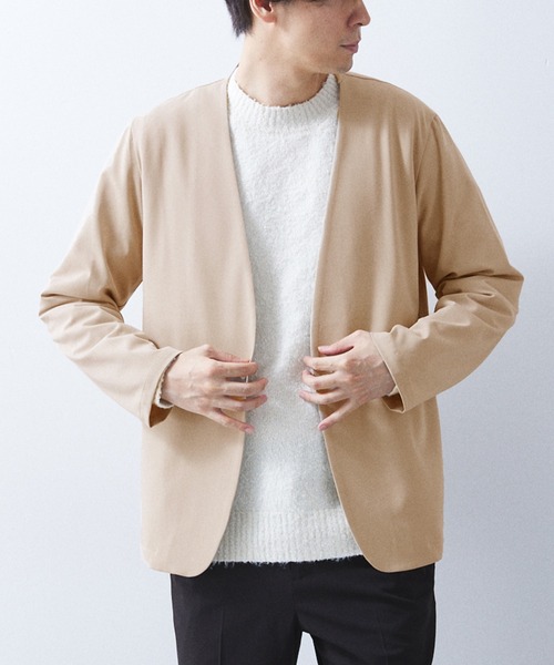 417 EDIFICE（フォーワンセブンエディフィス） ジャケット ノーカラー