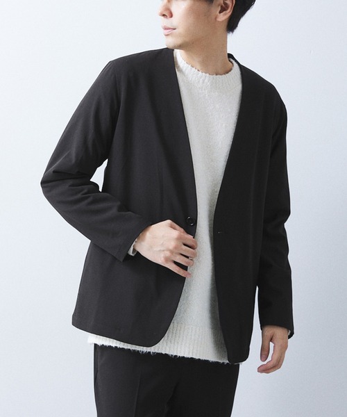 417 EDIFICE（フォーワンセブンエディフィス） ジャケット ノーカラー