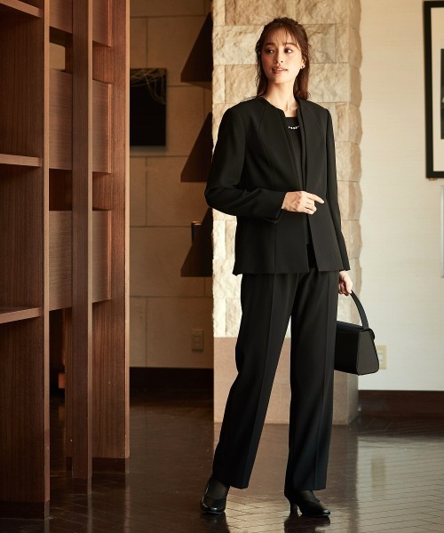 ニッセン（nissen） セットアップ 「喪服・礼服」洗える防しわ北陸