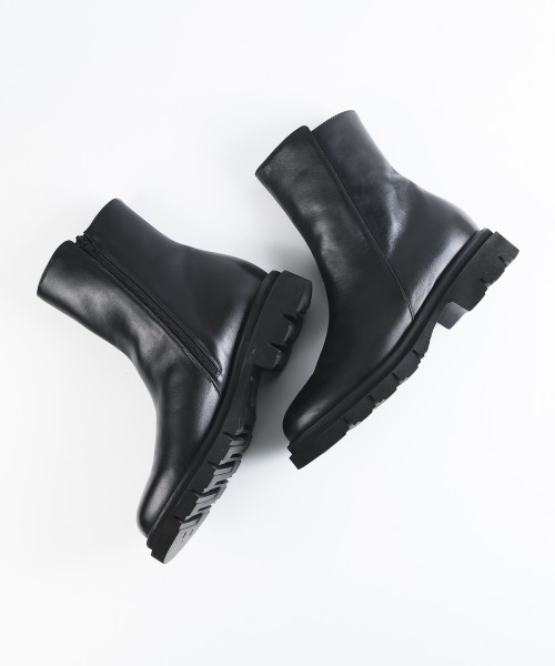 Luca Grossi（ルカグロッシ） ブーツ ローヒールショートブーツ/LUCA