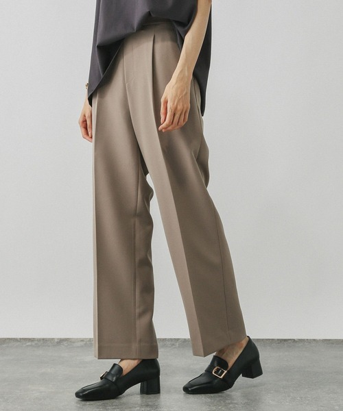 GLOBAL WORK（グローバルワーク） スラックス パンツ ウツクシルエット