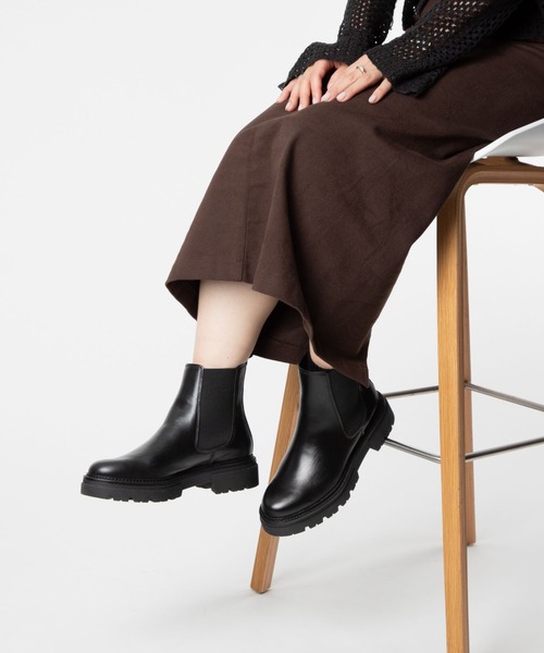 eness（エネス） ブーツ サイドゴア ブーツ レディース : ZOZOTOWN