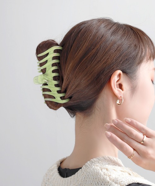 ANEMONE（アネモネ） ヘアクリップ フランス製ニュアンスカラーバンス