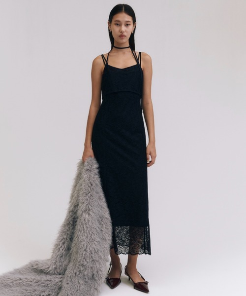 JOSE MOON（ジョゼムーン） ワンピース MAXIM LACE CAMIDRESS/マキシム