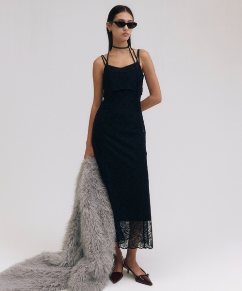 JOSE MOON（ジョゼムーン） ワンピース MAXIM LACE CAMIDRESS/マキシム