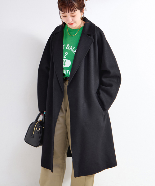 B.C STOCK（ベーセーストック） コート チェスターコート ウールリバー