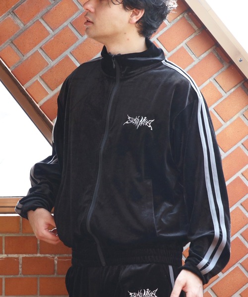 8 ジャージ ベロアトラックジャケット メンズ レディース : ZOZOTOWN