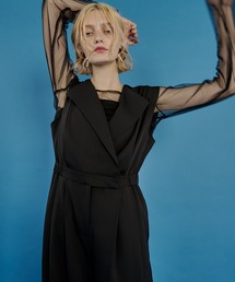 et.UNiVER パンツドレス Standout collar all-in-pants : ZOZOTOWN