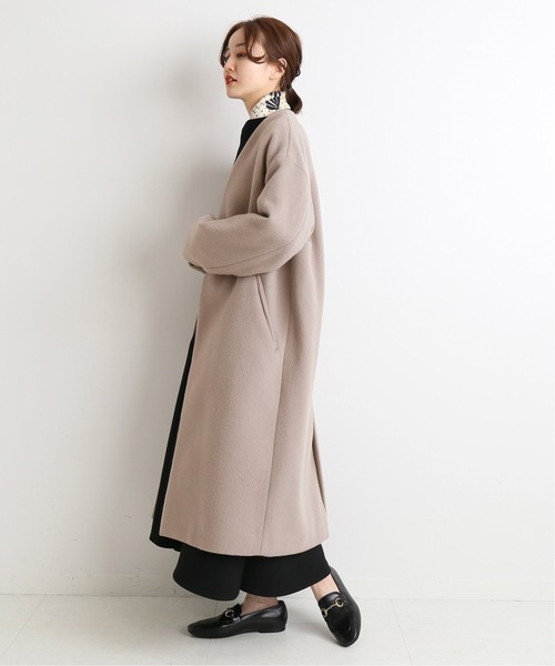 IENA（イエナ） MANTECO ノーカラーコート◇ : ZOZOTOWN Yahoo!店