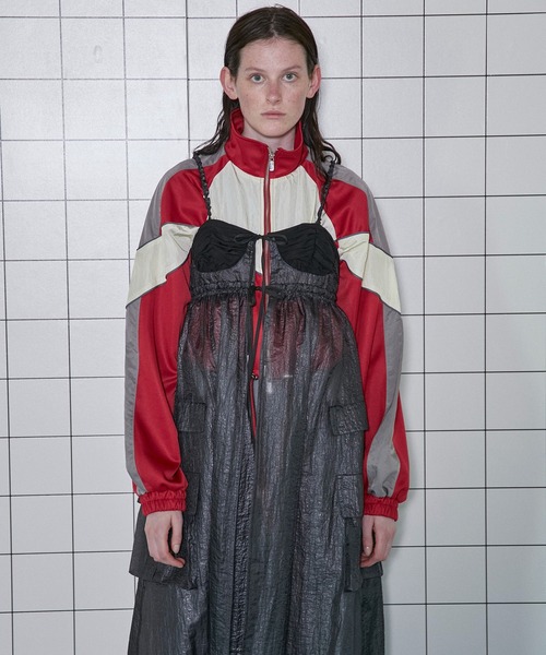 MAISON SPECIAL（メゾンスペシャル） ワンピース Sheer Work Camisole