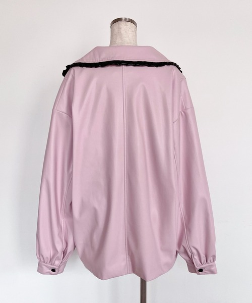 Magia Charm（マギアチャーム） レザージャケット ライダース 配色