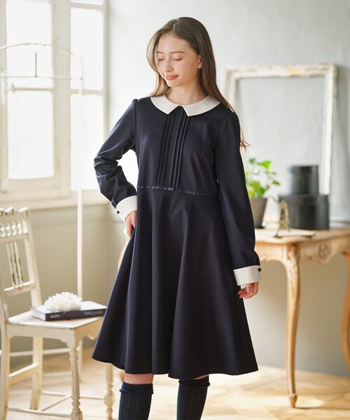 組曲（KUMIKYOKU） ワンピース 「150-170cm」KUMIKYOKU NAVY