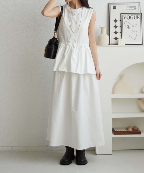 MAISON DE THERESE（メゾン ド テレーズ） ワンピース ノースリーブ