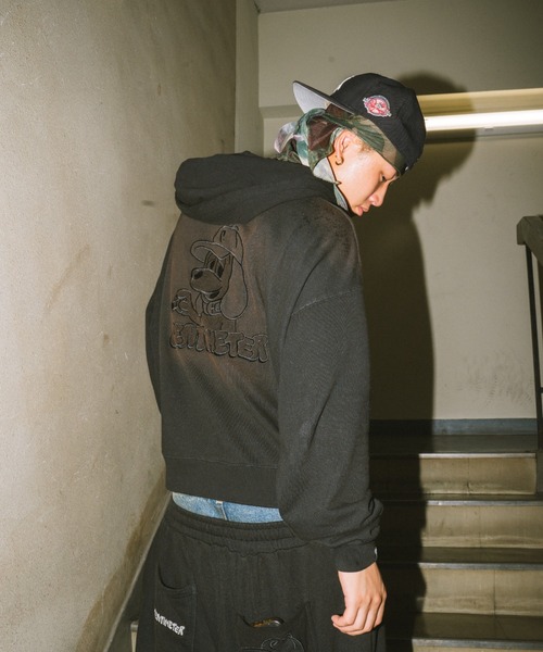 centimeter（センチメーター） パーカー CMT ruler zip hoodie メンズ