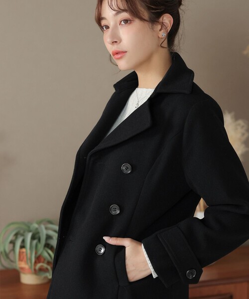 Tiaclasse トレンチコート コート ショートトレンチコート レディース