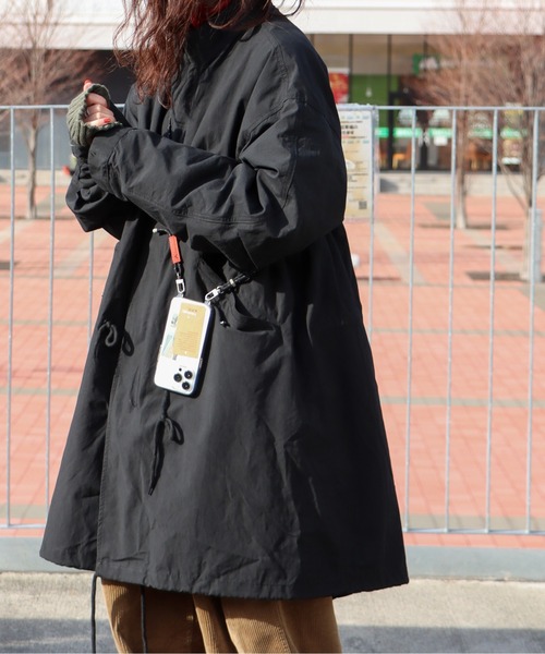 FINAL 古着 ファスナーディテール モッズコート フード付 モッズコート