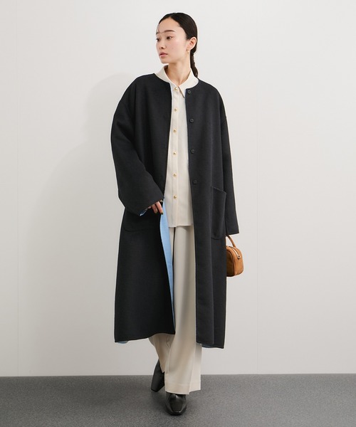 LE CERCLE par rope' コート アウター ダブルフェイスリバーシブル