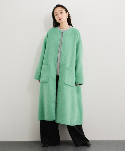 LE CERCLE par rope' コート アウター ダブルフェイスリバーシブル