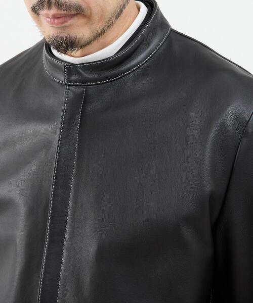 MEN'S MELROSE 革ジャン ライダース スムースレザーシングルライダース