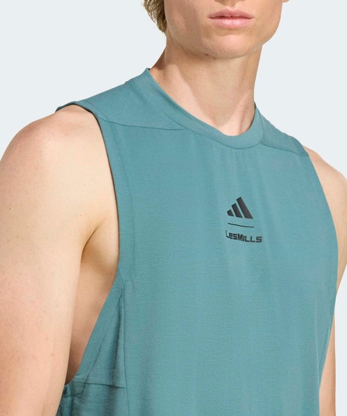 adidas（アディダス） タンクトップ Les Mills グラフィック タンク