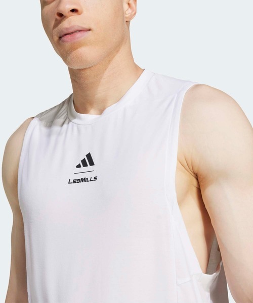 adidas（アディダス） タンクトップ Les Mills グラフィック タンク