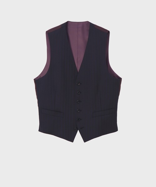 Paul Smith（ポール・スミス） スーツ ベスト コントラストストライプ