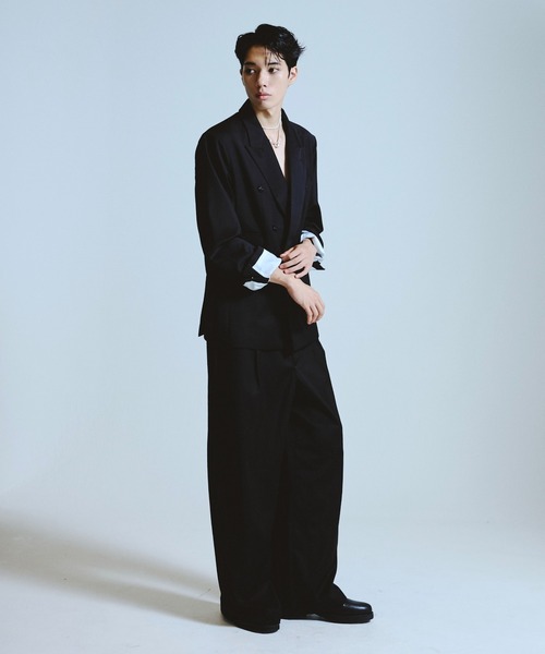 Camphor wood ジャケット テーラードジャケット double breasted