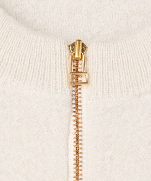 UNFILO（アンフィーロ） ブルゾン アウター ウールミルド ZIPニット