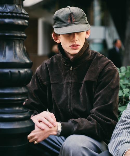 Regen Glanz ブルゾン アウター synthetic suede zip blouson