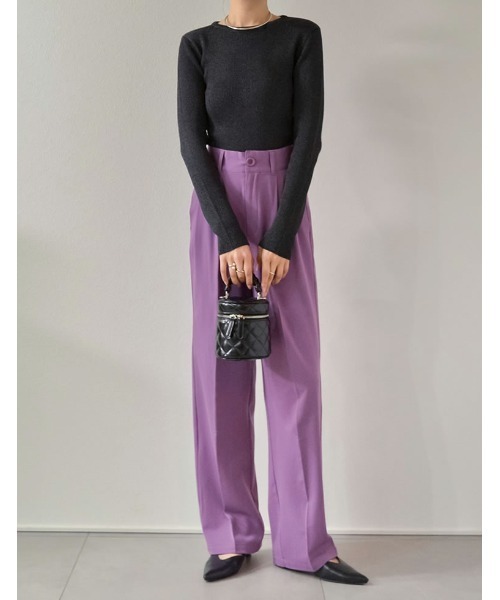 Re:EDIT（リエディ） ニット セーター 2タイプから選べるラメ