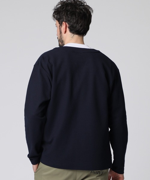 Psycho Bunny（サイコバニー） カーディガン ハニカムワッフル