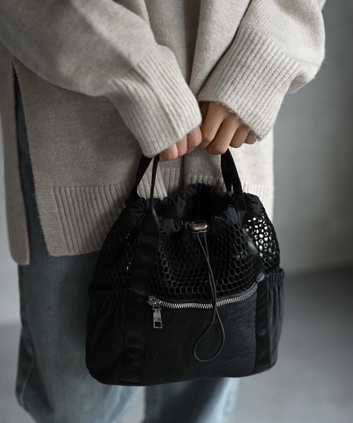 FLANEEK. ショルダーバッグ バッグ メッシュショルダーバッグ