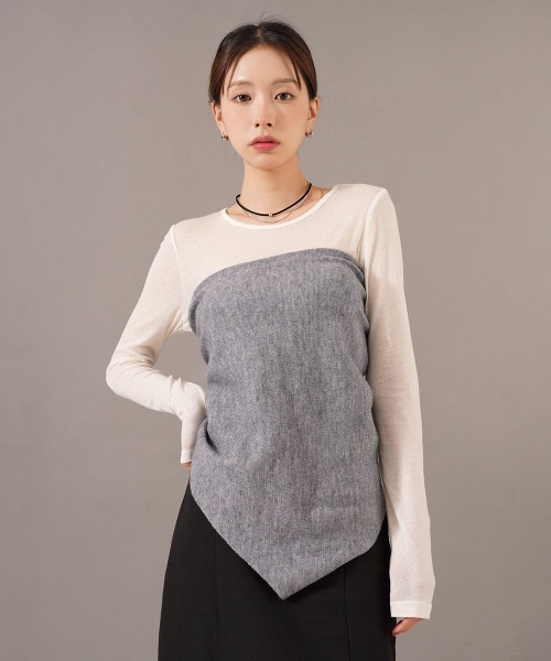 CEMO NEMO（セモネモ） ストール マフラー トライアングル マルチ