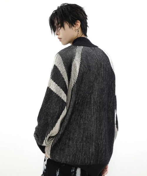 FreeZone セーター ニット 「新色追加！」y2k ハイネック ジップアップ