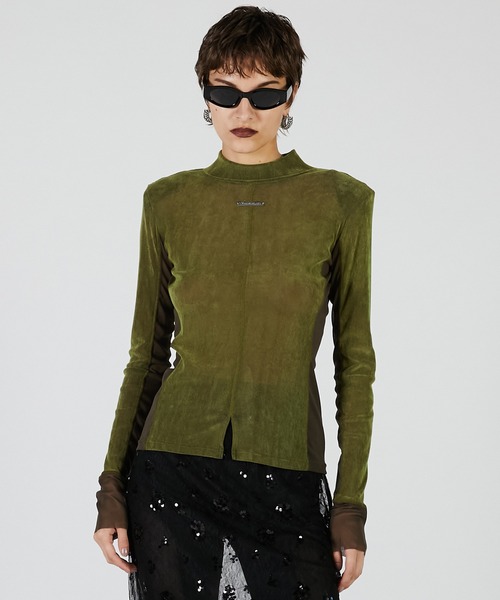 PRANK PROJECT（プランクプロジェクト） ベロアタートルトップ